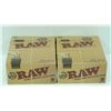 Image 1 : BUNDLE OF 2- 50PK RAW CLASSIC NATURAL  UNREFINED