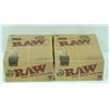 Image 1 : BUNDLE OF 2- 50PK RAW CLASSIC NATURAL  UNREFINED