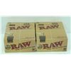 Image 1 : BUNDLE OF 2- 50PK RAW CLASSIC NATURAL  UNREFINED