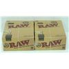 Image 1 : BUNDLE OF 2- 50PK RAW CLASSIC NATURAL  UNREFINED