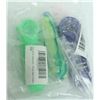 Image 1 : BUNDLE OF 3 ASSORTED COLOR SILICONE & GLASS