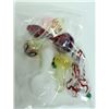 Image 1 : BAG OF 5 ASSORTED GLASS PIPES. VARIETY OF SIZES &