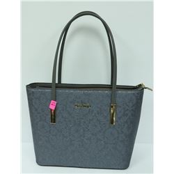 DARLINGS METALLIC GREY EMBROIDERED PATTERN DESIGNER