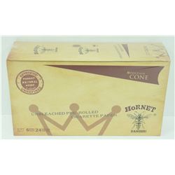 24PK OF HORNET UNBLEACHED PRE ROLLED CIGARETTE