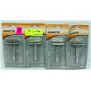 Image 1 : BUNDLE OF 4 SHAVETTE COMFORT FEEL 3 PC RAZORS