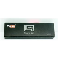 YOCAN LOADED QUARTZ COIL 5PCS *MUST BE 18+