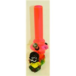 ACRYLIC STONER BONG; PINK  *MUST BE 18+ TO BID*