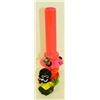 Image 1 : ACRYLIC STONER BONG; PINK  *MUST BE 18+ TO BID*