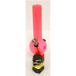 ACRYLIC STONER BONG; PINK  *MUST BE 18+ TO BID*