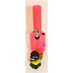 ACRYLIC STONER BONG; PINK  *MUST BE 18+ TO BID*