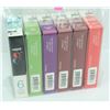 Image 1 : LOT OF 6- 6PK 10ML ASSORTED FLAVORED VAPOR 8