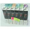 Image 1 : LOT OF 6- 6PK 10ML ASSORTED FLAVORED VAPOR 8