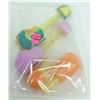 Image 1 : 3PK OF ASSORTED COLORED SILICONE & GLASS PIPES