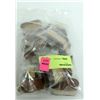 Image 1 : BAG OF 12 TWO TONED WOODEN PIPES