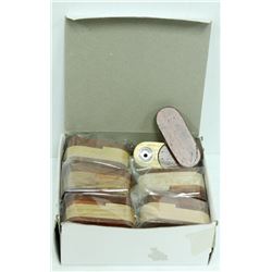 12PK OF TWO TONED WOODEN PIPES