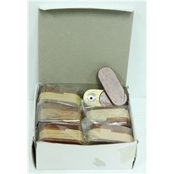 12PK OF TWO TONED WOODEN PIPES