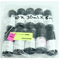 10PK OF 30ML PINKY FLAVORED 6MG VAPE JUICE