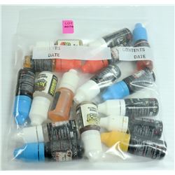 16PK OF 10ML ASSORTED MG & FLAVORED VAPE JUICE