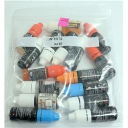 16PK OF 10ML ASSORTED MG & FLAVORED VAPE JUICE