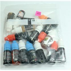 16PK OF 10ML ASSORTED MG & FLAVORED VAPE JUICE