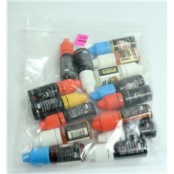 16PK OF 10ML ASSORTED MG & FLAVORED VAPE JUICE