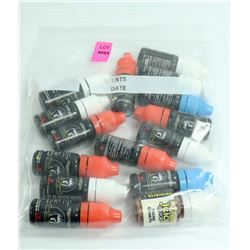 16PK OF 10ML ASSORTED MG & FLAVORED VAPE JUICE