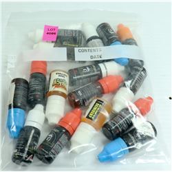 16PK OF 10ML ASSORTED MG & FLAVORED VAPE JUICE