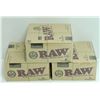 Image 1 : BUNDLE OF 3- 24PK RAW CLASSIC NATURAL  UNREFINED