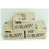 Image 1 : BUNDLE OF 3- 24PK RAW CLASSIC NATURAL  UNREFINED