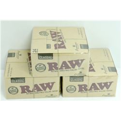 BUNDLE OF 3- 24PK RAW CLASSIC NATURAL  UNREFINED