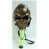 Image 1 : SKULL GAS MASK STYLE BONG (2PCS); GREEN
