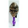 Image 1 : SKULL GAS MASK STYLE BONG (2PCS); PURPLE