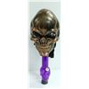 Image 1 : SKULL GAS MASK STYLE BONG (2PCS); PURPLE