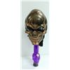 Image 1 : SKULL GAS MASK STYLE BONG (2PCS); PURPLE
