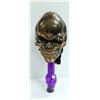 Image 1 : SKULL GAS MASK STYLE BONG (2PCS); PURPLE