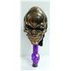 Image 1 : SKULL GAS MASK STYLE BONG (2PCS); PURPLE