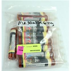 10PK OF 30ML 6MG PEACH CHEESECAKE FLAVORED