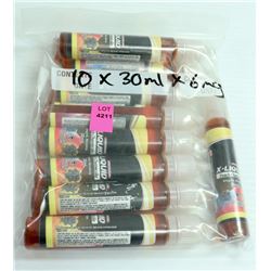 10PK OF 30ML 6MG PEACH CHEESECAKE FLAVORED