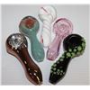 Image 1 : 5PK OF ASSORTED GLASS PIPES *MUST BE 18+ TO BID*