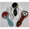 Image 1 : 5PK OF ASSORTED GLASS PIPES *MUST BE 18+ TO BID*