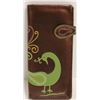 Image 1 : NEW SHAGWEAR WOMENS WALLET; BROWN/ PEACOCK
