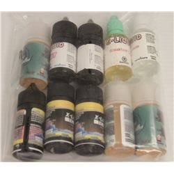 10PK 30ML ASSORTED MG & FLAVORED VAPE JUICE