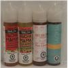 Image 1 : 4PK OF 60ML 3MG ASSORTED FLAVORED VAPE JUICE