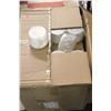Image 1 : LARGE BOX OF BARBER NECK TISSUE DISPENSERS
