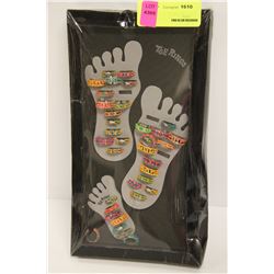 NEW PACKAGE OF PORCUPINE STYLE TOE RINGS