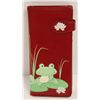 Image 1 : NEW SHAGWEAR WOMENS WALLET; RED/ FROG