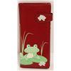 Image 1 : NEW SHAGWEAR WOMENS WALLET; RED/ FROG