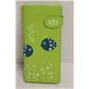 Image 1 : NEW SHAGWEAR WOMENS WALLET;  GREEN/ FISH