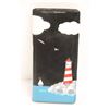 Image 1 : NEW SHAGWEAR WOMENS WALLET;  BLACK/ LIGHTHOUSE