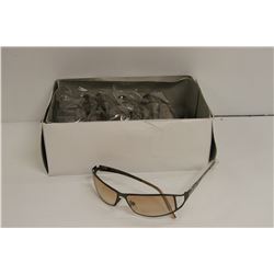 12PK OF S. BROWN FRAME/ G. BROWN LENS DESIGNER